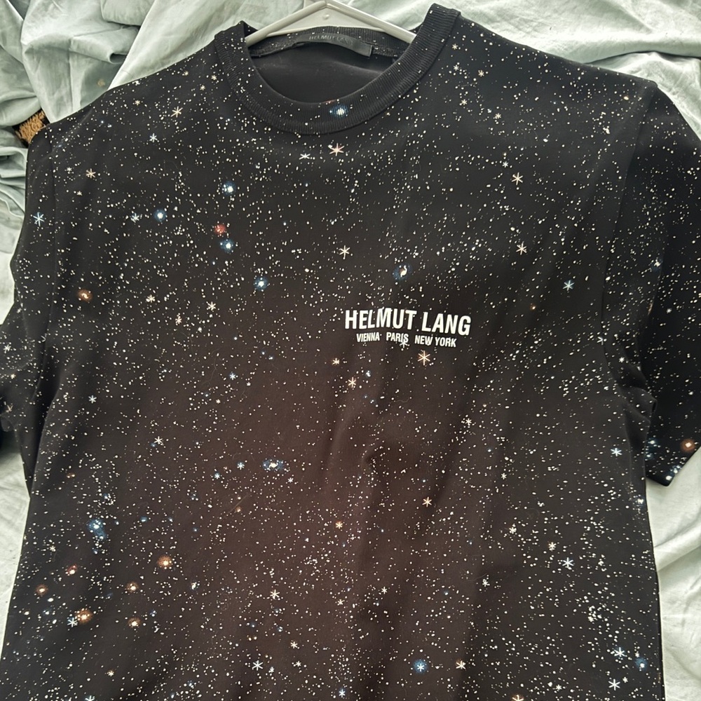 Helmut Lang Cosmic Black Tee